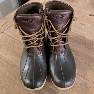 Sperry, Duck Boots, Brown size 9